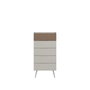 Hanah Home Milano 5 Cómoda de Visón con 5 Cajones